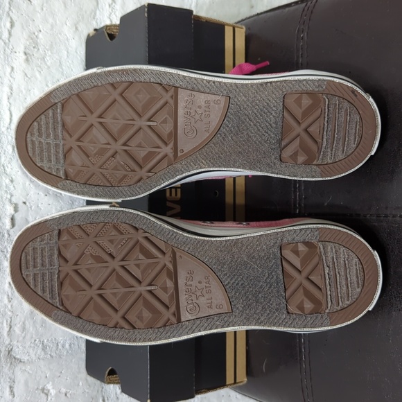 🩷 Pink Plaid Converse All Stars 🩷 - Picture 4 of 9